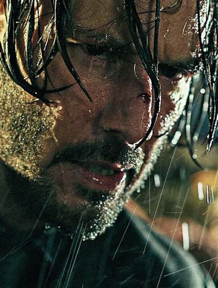 John Wick in the shower in John Wick
