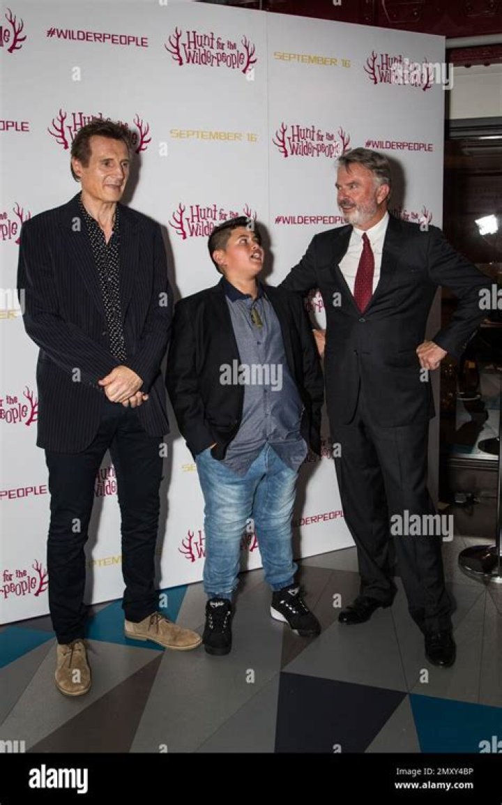 Julian Dennison and Sam Neill in Hunt for the Wilderpeople