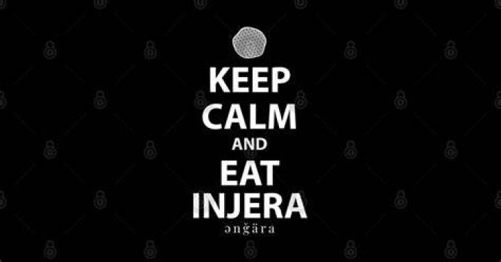 Keep Calm and Eat Injera Habesha Ethiopian TShirt Ethiopian hair