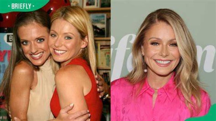 Kelly Ripa and her sister Linda Kelly Ripa and her sister Linda