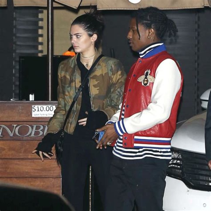 Kendall Jenner & AAP Rocky Wear Matching Bling on Their Ring Fingers