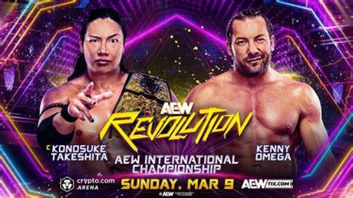 Kenny Omega vs Pac on AEW Dynamite.