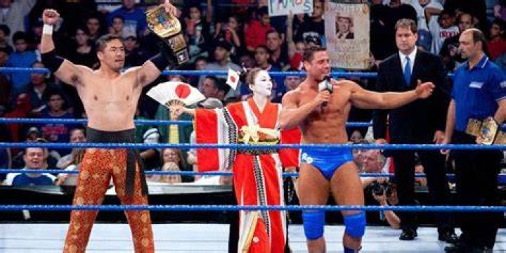 Kenzo Suzuki & Rene Dupree v Rey Mysterio & Rob Van Dam No Mercy 2004 Cropped