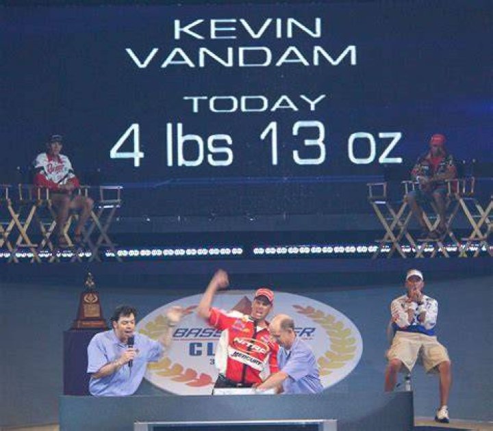 Kevin VanDam weight