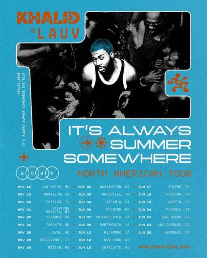 Khalid Tickets, 20222023 Concert Tour Dates Ticketmaster CA