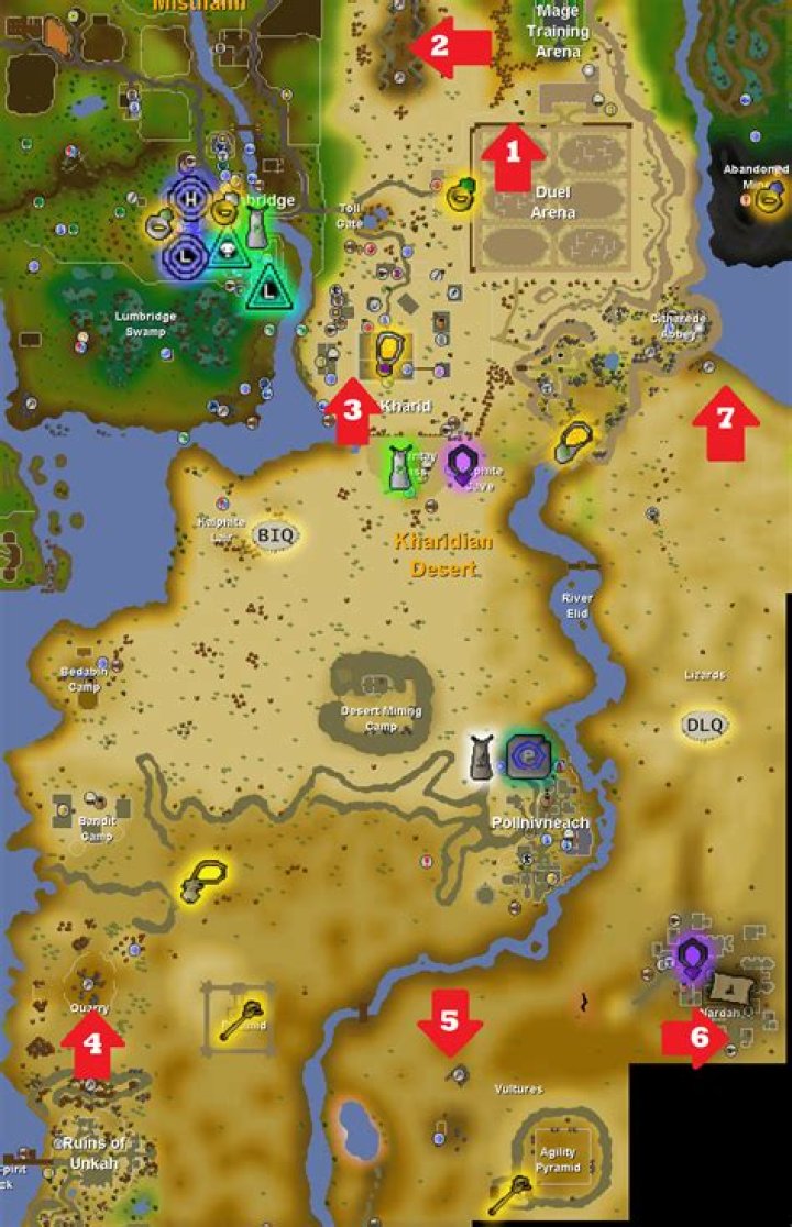 Kharidian Desert Shooting Star Guide OSRS Old School Runescape Guides