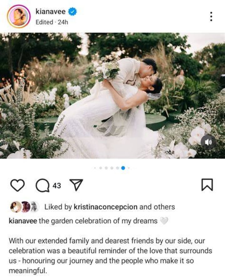 Kiana Valenciano Wedding: A Celebration Of Love And Joy