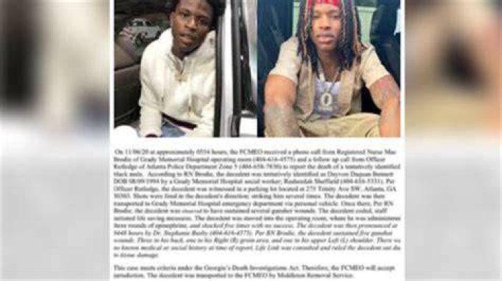 King Von Autopsy Photo A Moment that Anger and Sadness
