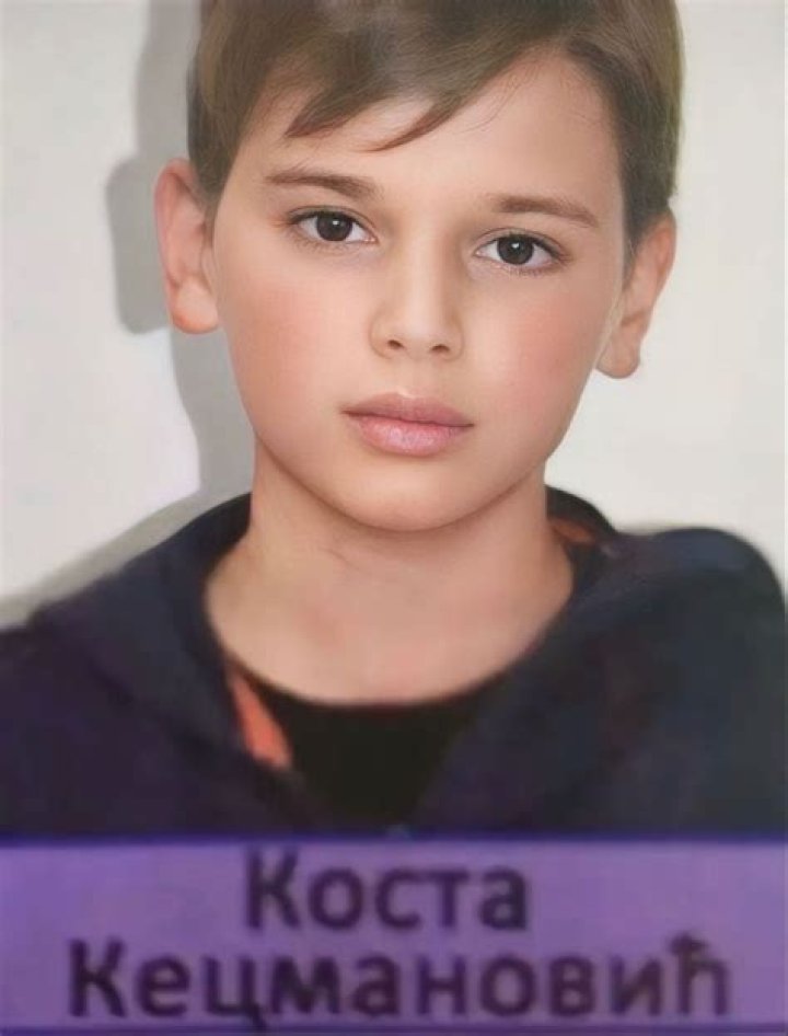 Kosta Kecmanovic (13) verdachte schoolmassamoord Servi&euml; had lijst met