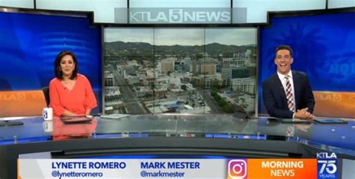KTLA anchor Mark Mester.