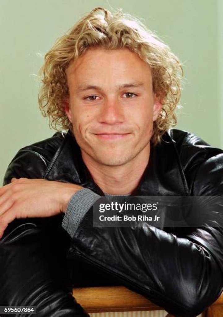 Late Australian actor Heath Ledger in a scene from Brokeback Mountain.