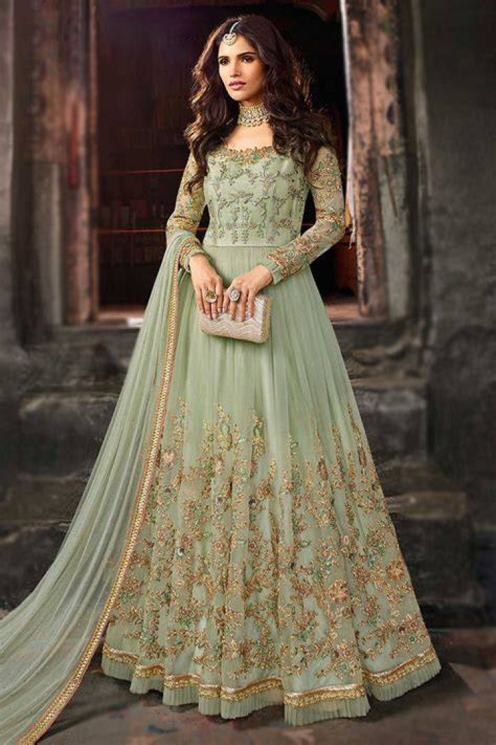 Latest Fashions Updated net anarkali suits