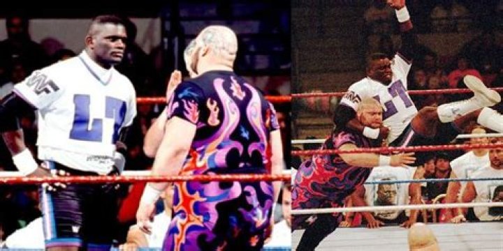 Lawrence Taylor Vs Bam Bam Bigelow WrestleMania 11