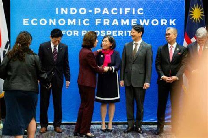 Leaders signed a supply chain deal and reached agreements on climate and anticorruption this week -- three out of four segments of the Indo-Pacific Economic Framework -- but trade remains a holdout Leaders signed a supply chain deal and reached agreements on climate and anticorruption this week -- three out of four segments of the Indo-Pacific Economic Framework -- but trade remains a holdout