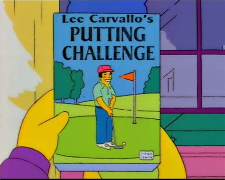 lee carvallo's putting challenge