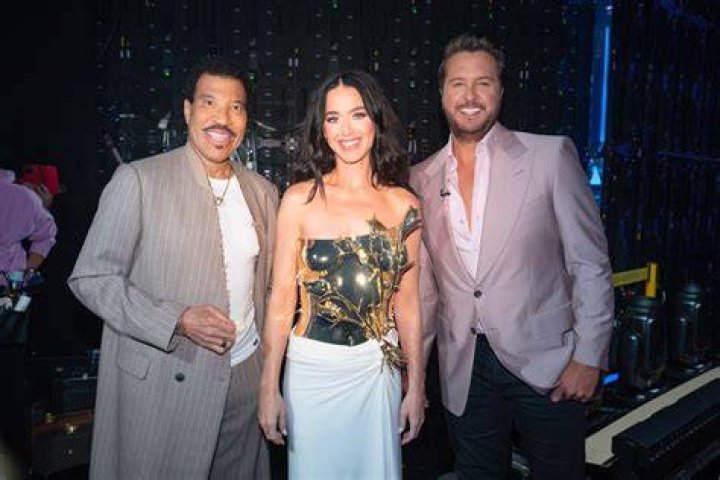 Lionel Richie, Katy Perry, and Luke Bryan from American Idol