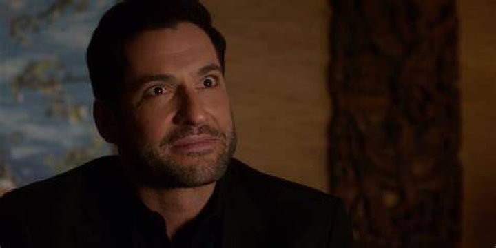 Lucifer angry and emotional in Linda's office in Lucifer
