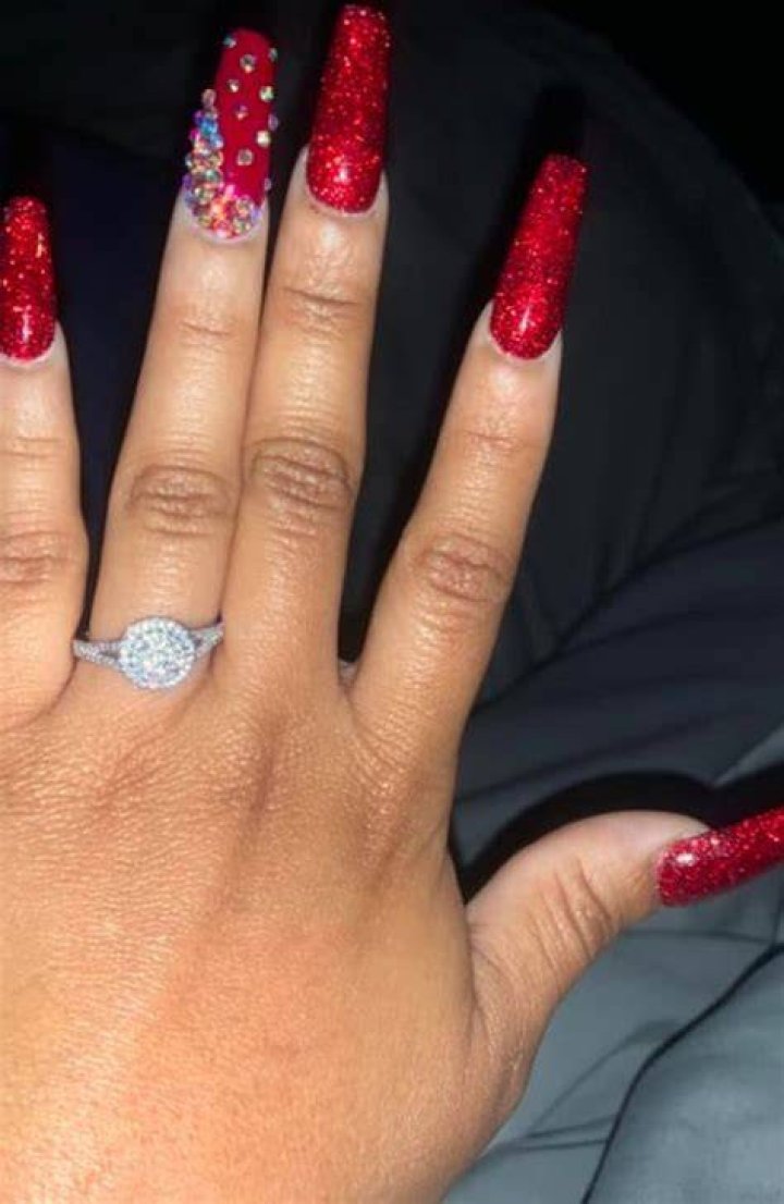 Luckily for Michael Jamilah loved the proposal and posted this photo of the ring. Photo / Facebook