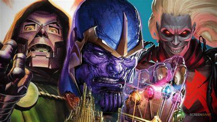 Marvel Villains Doom Thanos and Knull