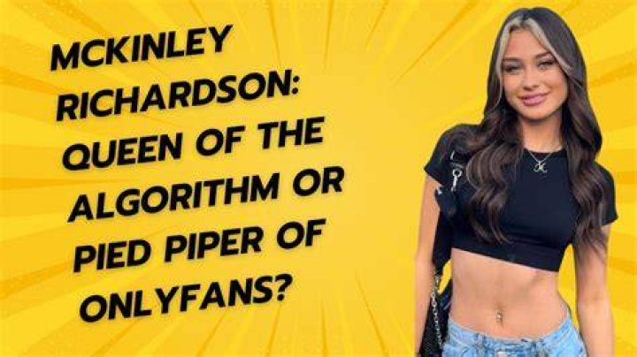 Mckinley Richardson OnlyFans Free: A Comprehensive Guide