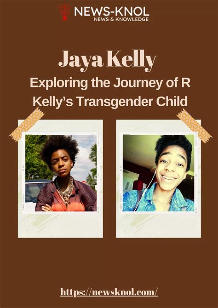 Meet Jaya Kelly, R. Kelly's Daughter Is She Transgender?