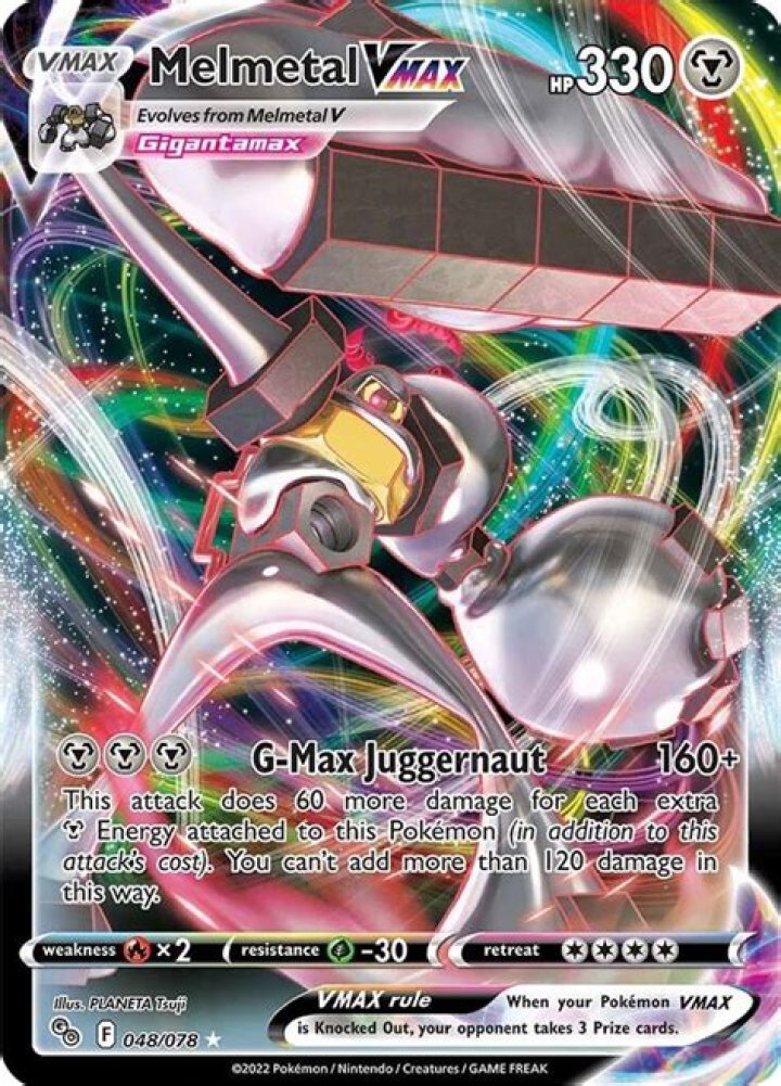 melmetal Gigantimax Sword and Shield Pokemon