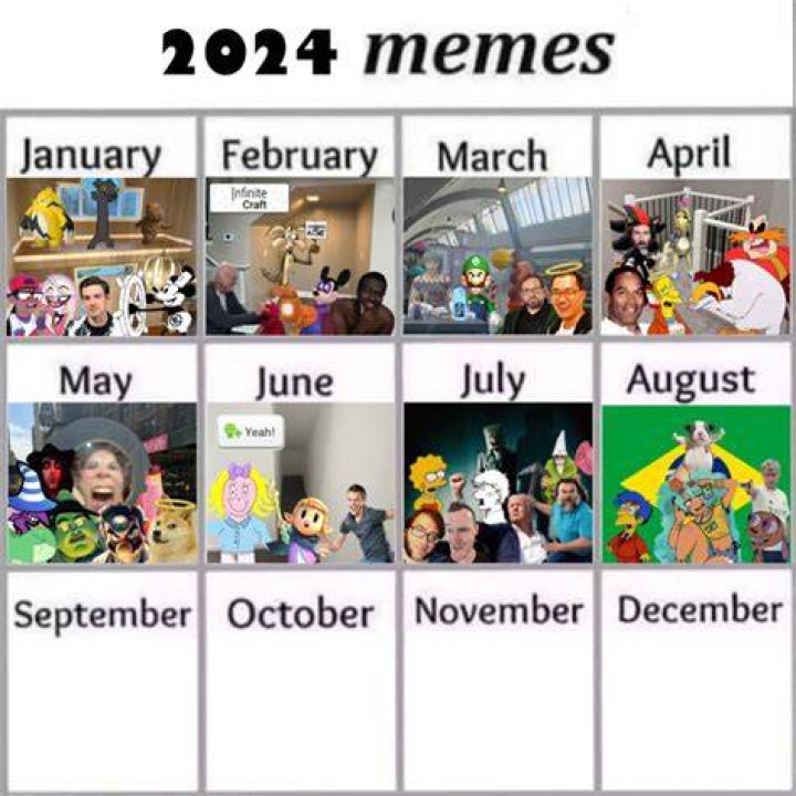 Memes Calendar 2024 Kara Merlina