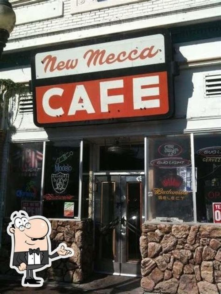 Menu at New Mecca Cafe, Pittsburg