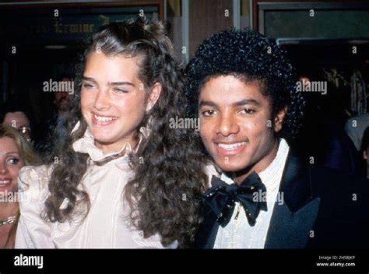 Michael Jackson and Brooke Shields. Photo / Getty Images