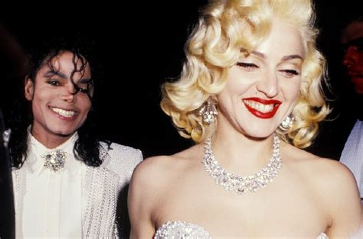 Michael Jackson and Madonna at the 1991 Oscars. Photo / Getty