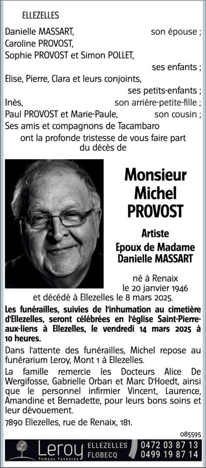 Michel Provost Alice Jeunesse