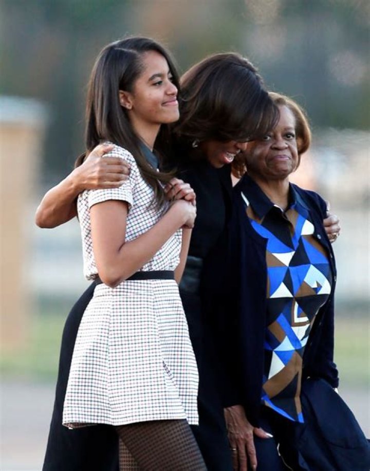 Michelle Obama and Marian Robinson