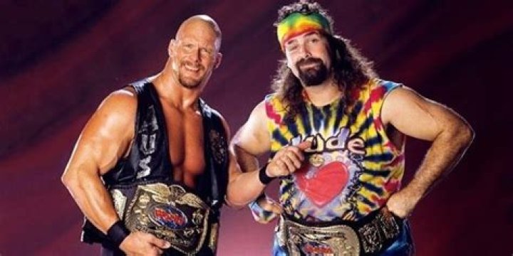 Mick Foley Dude Love And Stone Cold Steve Austin 