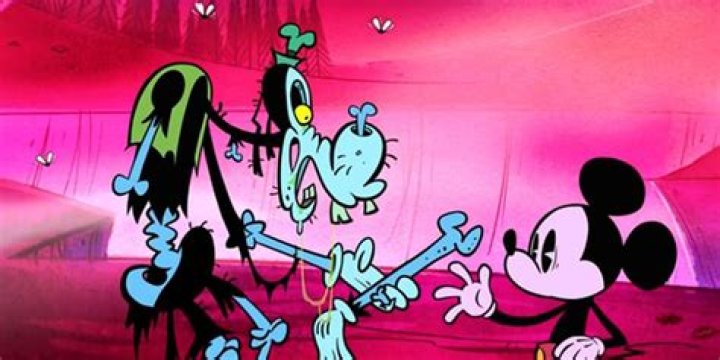 Mickey Meets a Zombie Goofy