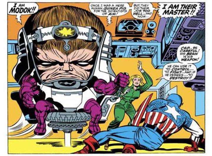 MODOK and Melissa in MODOK