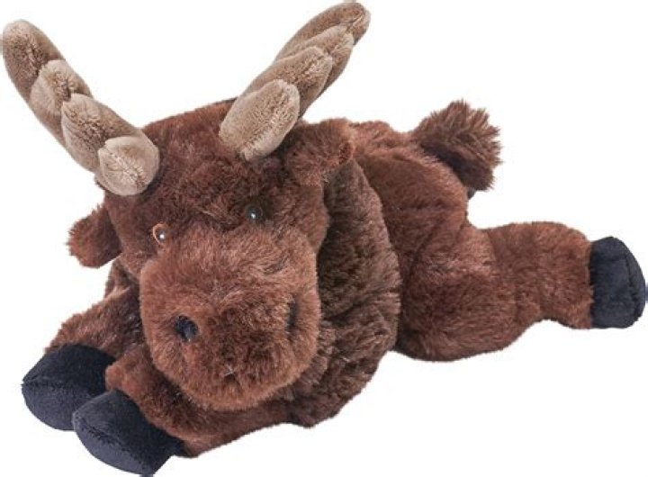 Moose Stuffed Animal 8", from Wild Republic and Totally Thomas Inc.
