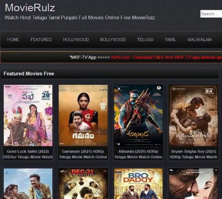 MovieRulz New Movies 2022 Download Pushpa movie download