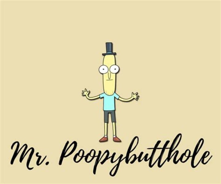 Mr. Poopybutthole sits on the floor drooling and clutching a bottle of booze while Beth looks on in Rick and Morty season 7