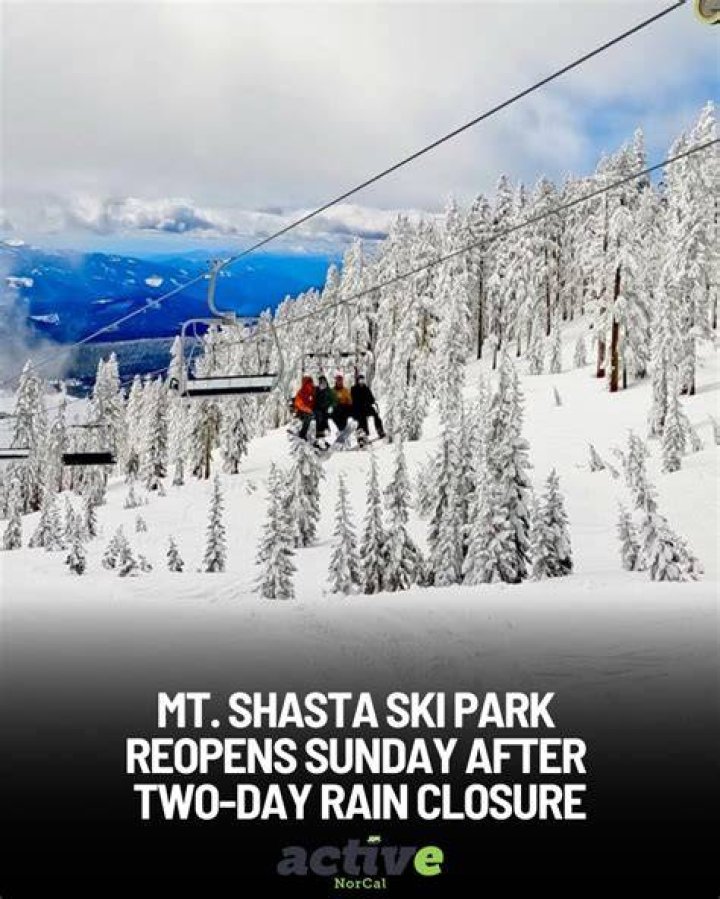 Mt. Shasta Ski Park reopens Thursday following two day closure due to