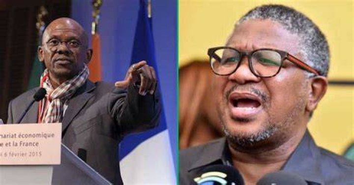 Mthunzi Mdwaba and Fikile Mbalula at loggerheads