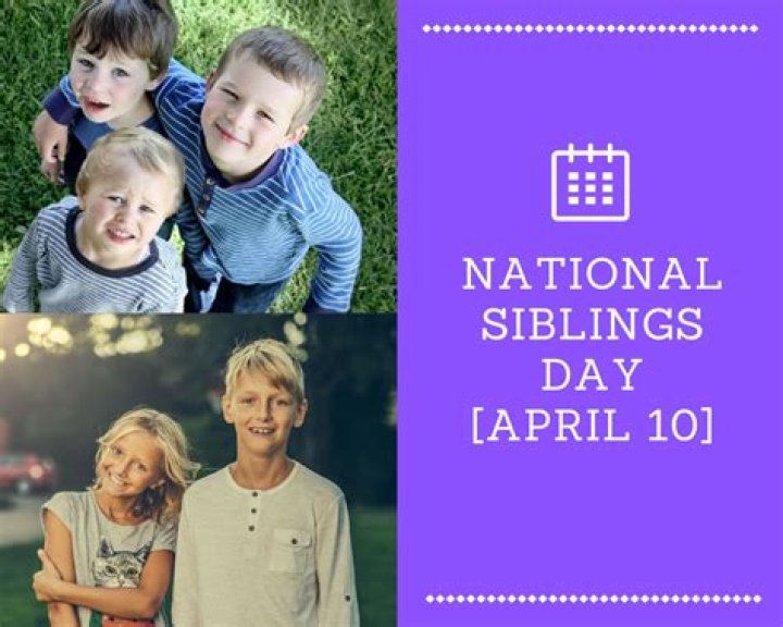 National Siblings Day 2021 Celebrate with your brothers & sistersKnow