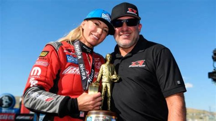 NHRA Leah Pruett and Tony Stewart to start family