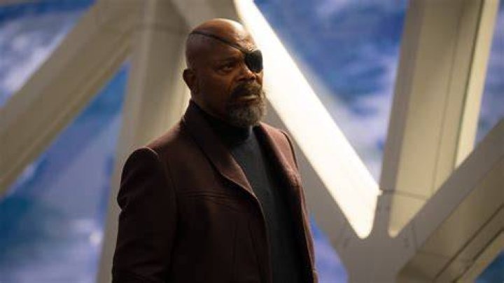 nick fury in the marvels trailer