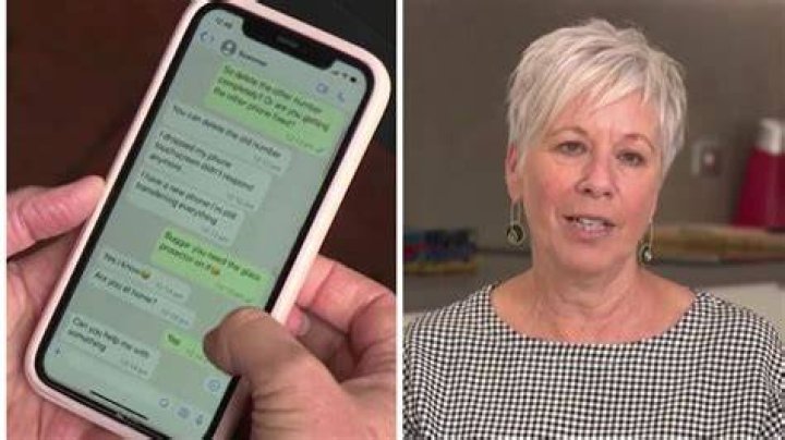Nina Merrilees was scammed out of thousands. Photo / 7 News