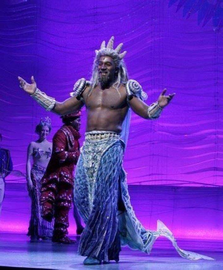Norm Lewis as King Triton in The Little Mermaid (re-dub)