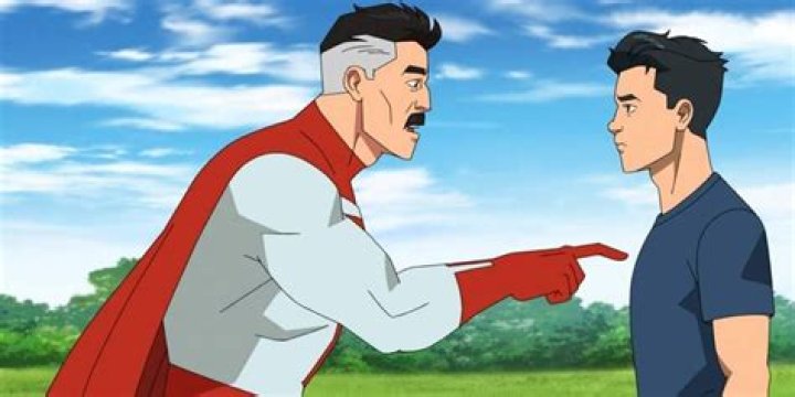 Omniman talking to Mark in Invincible