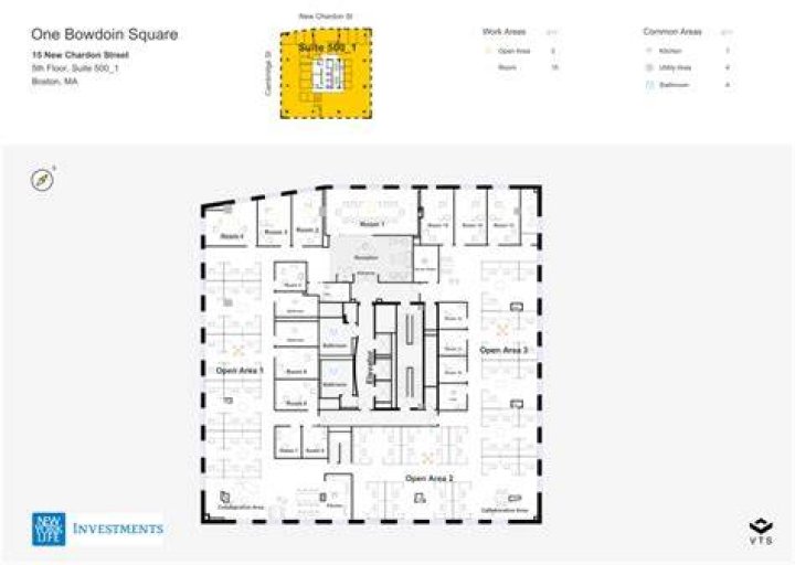 One Bowdoin Square 15 New Chardon Street, Boston, MA Commercial Space