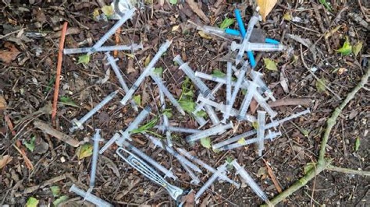One of the syringes found at the death scene. Photo / Killing Michael Jackson