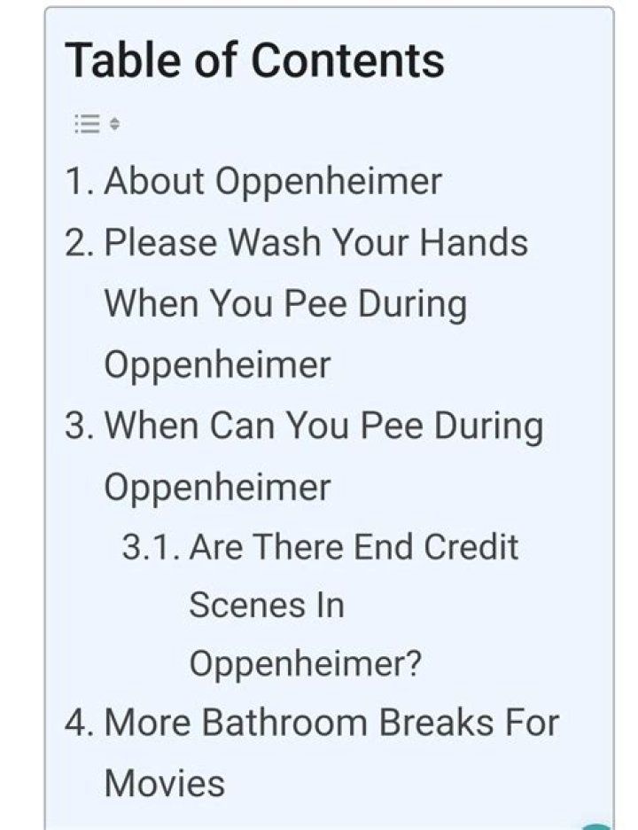 Oppenheimer's 3-Hour Runtime - When You Can Take A Bathroom Break