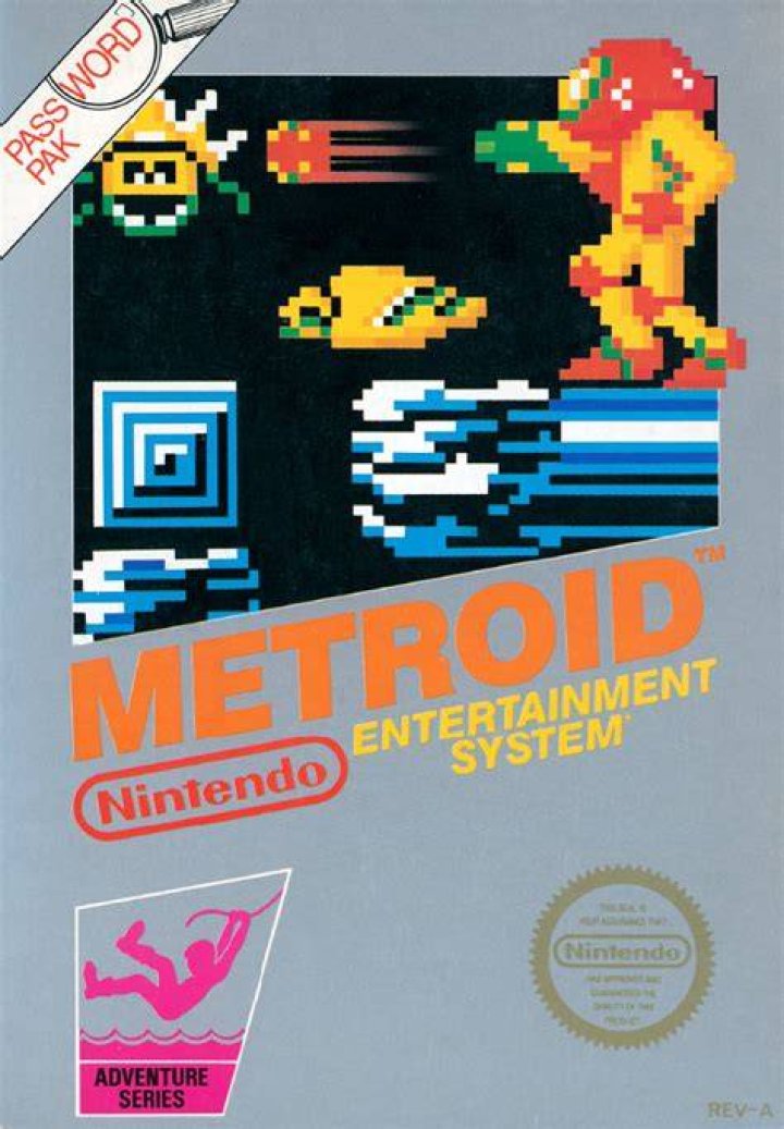 original metroid game cover